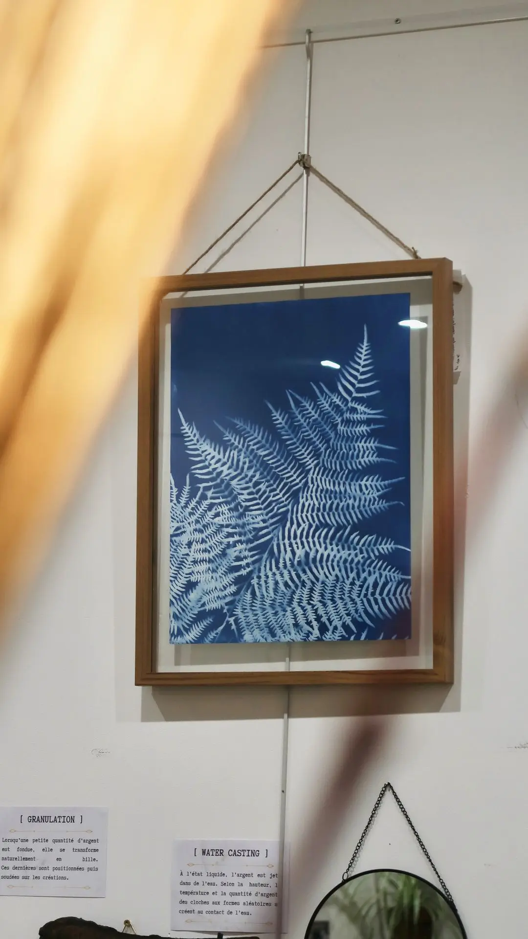 cyanotype, cartes postales, clac, boutique créateurs, saint yrieix la perche